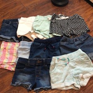 Girls shorts bundle